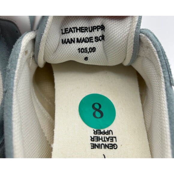 Mila Paoli Fashion Sneakers Women's Size 8 Blue Suede Made in Italy NEW - Picture 7 of 9